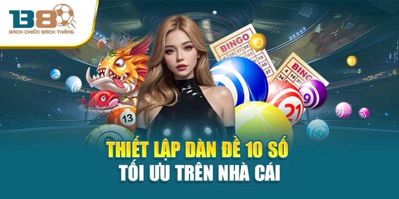 Thiết lập dàn đề 10 số tối ưu trên nhà cái